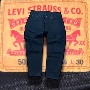 Levi's Black Relaxed Jeans Classic Fit